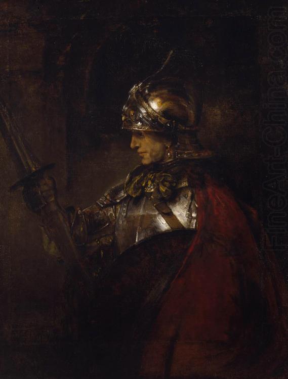 A Man in Armour (mk33), REMBRANDT Harmenszoon van Rijn